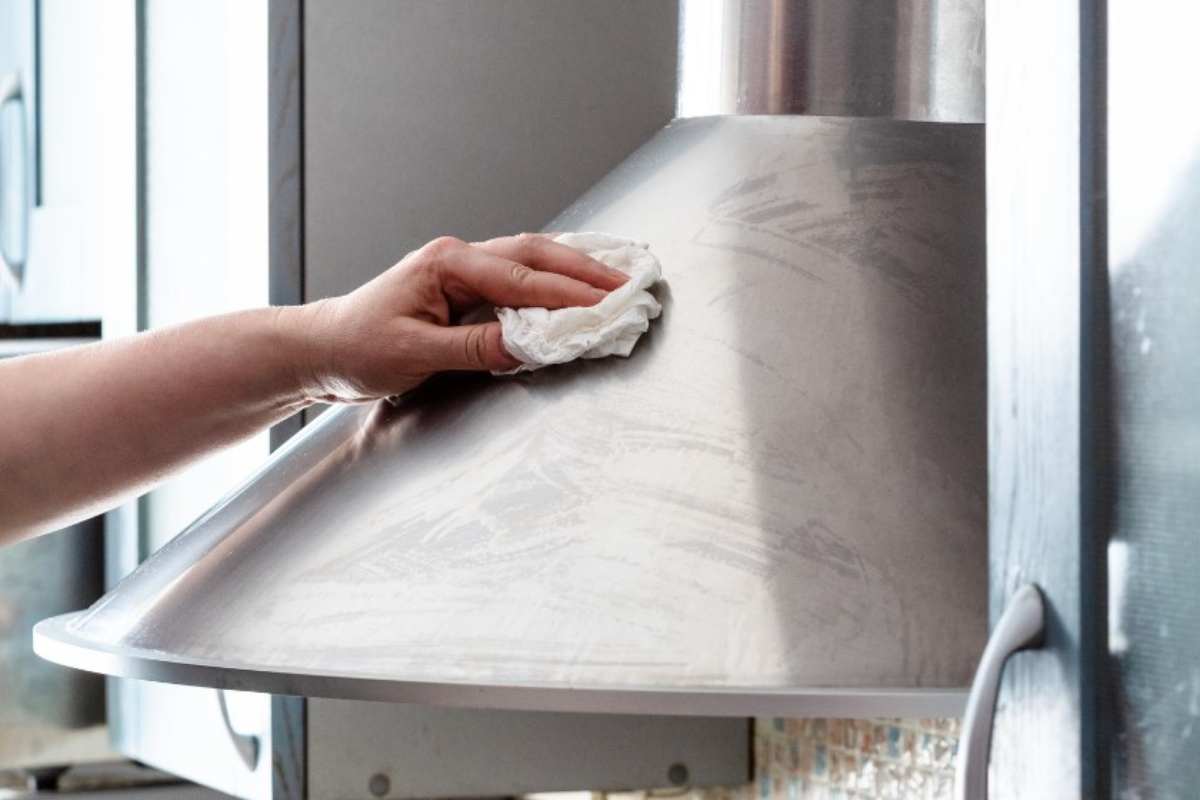 Cappa cucina, pulizia