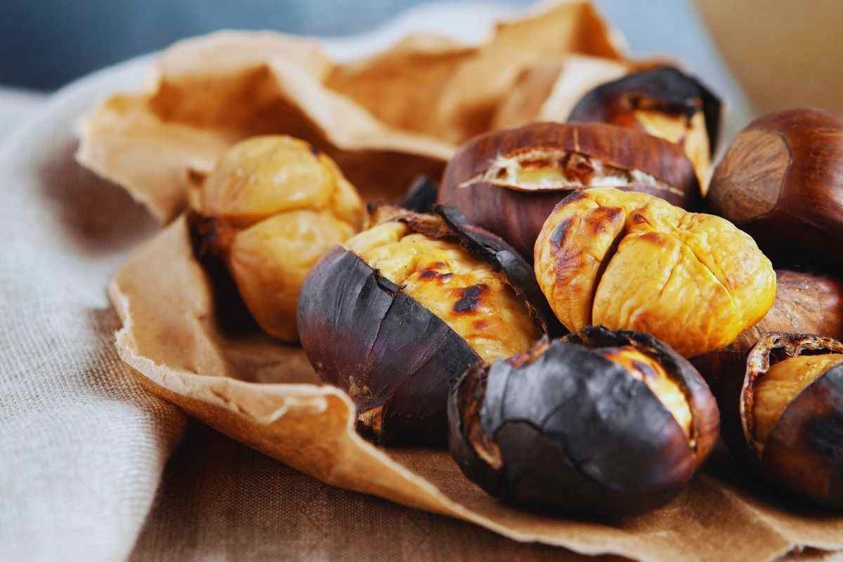 come fare le castagne al forno