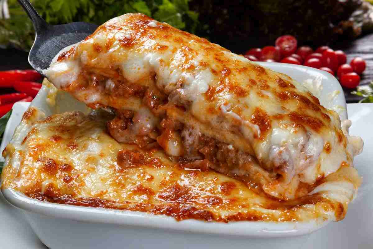 lasagna cottura errore